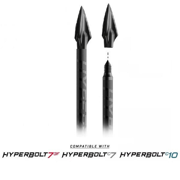 BARNETT Aufschraubspitze DEMUN Helicat Broadhead / 12 Stk