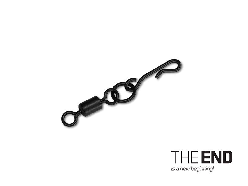 Delphin THE END Q-Cast Swivel mit dem Ring und Schnellwechselclip / 10St.
