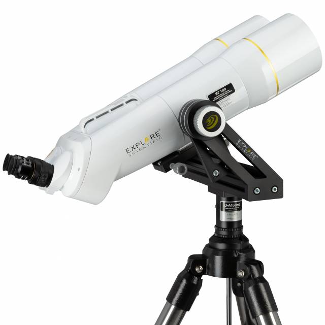 EXPLORE SCIENTIFIC BT-120 SF Großfernglas mit 62 Grad LER Okularen 20mm