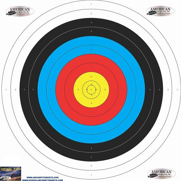 BLACK FLASH Archery Scheibenauflage Tough Target - Fita – 3 Stück
