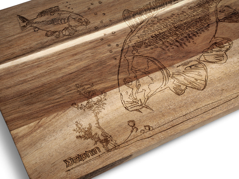 Delphin CarpBOARD dekoratives Küchenbrett