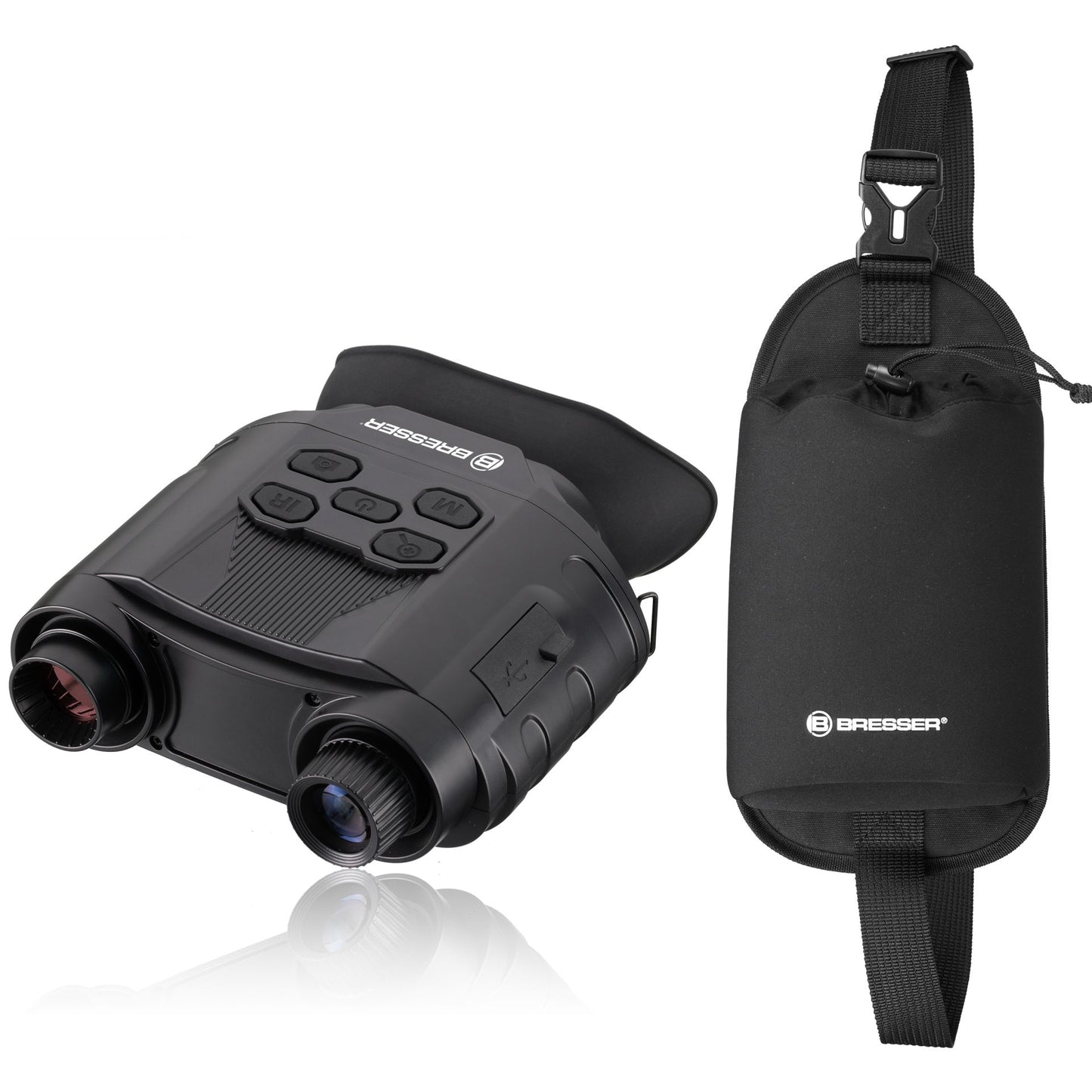 BRESSER Digitales binokulares Nachtsichtgerät Explorer 130