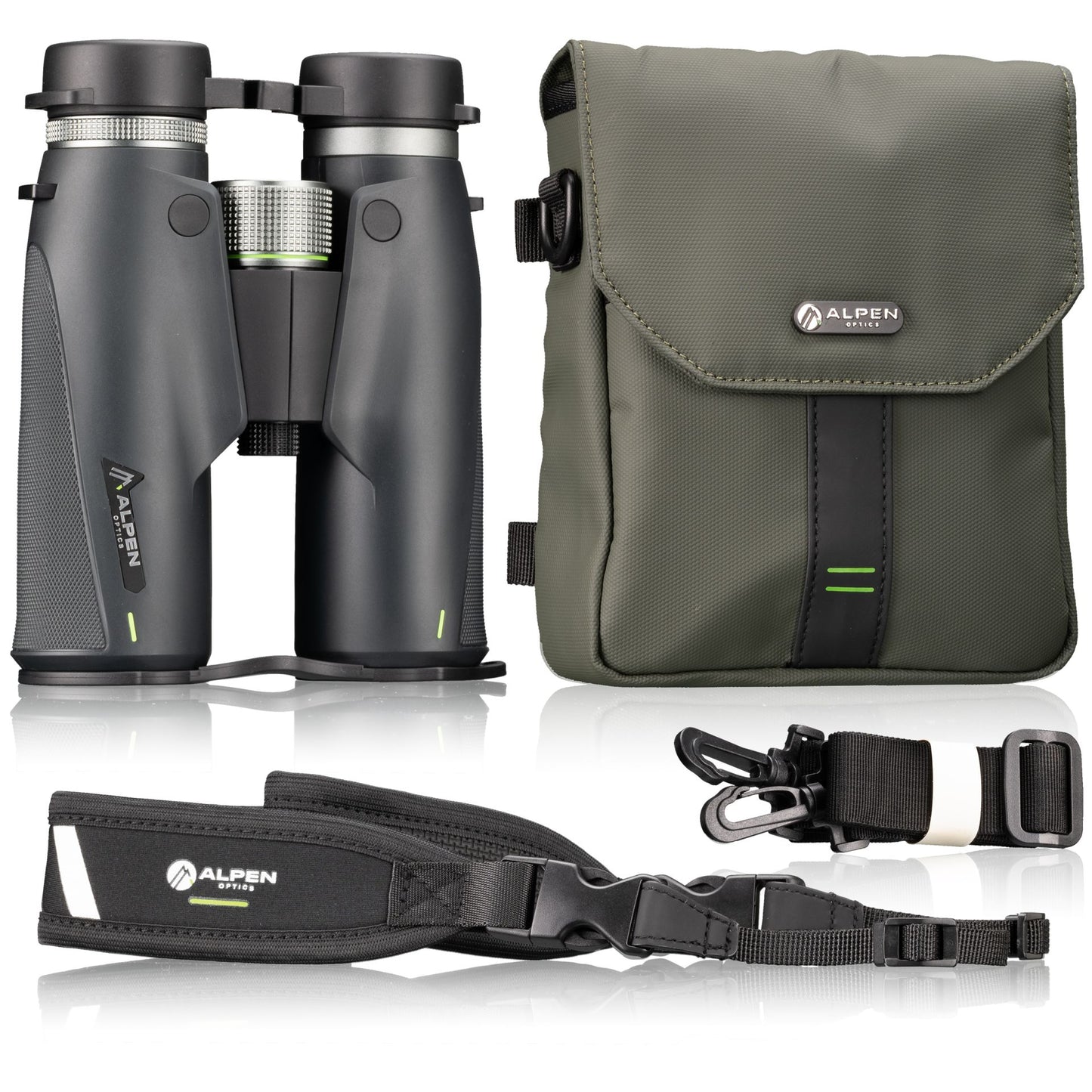 ALPEN OPTICS Teton 10x42 Fernglas mit Abbe-Prismen / ED-Glas