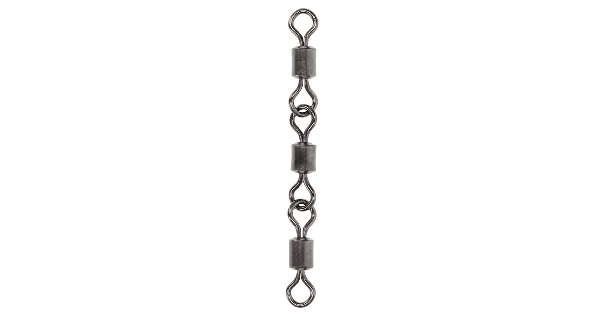 Mikado Wirbel - Jaws Triple Swivels Xl - 35kg - 5 Stk.