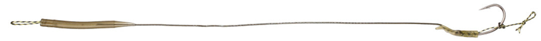 Mikado Karpfen Rig - Anti-Blow Out Rig 23cm/15lbs - Haken 8 - 2 Stk.