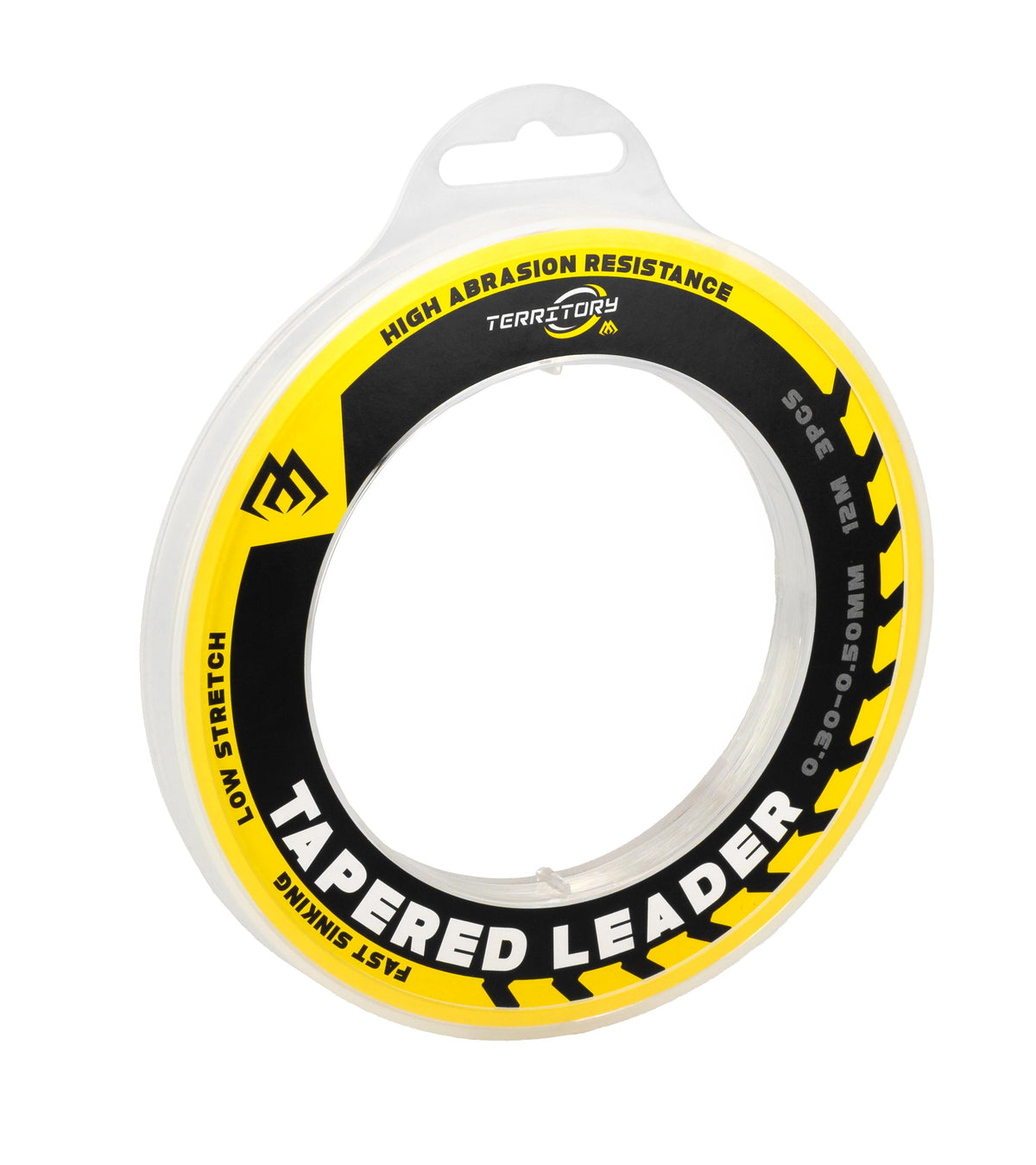 Mikado Schlagschnur - Tapered Leader 0.37-0.57mm/12m - 3 Stk.