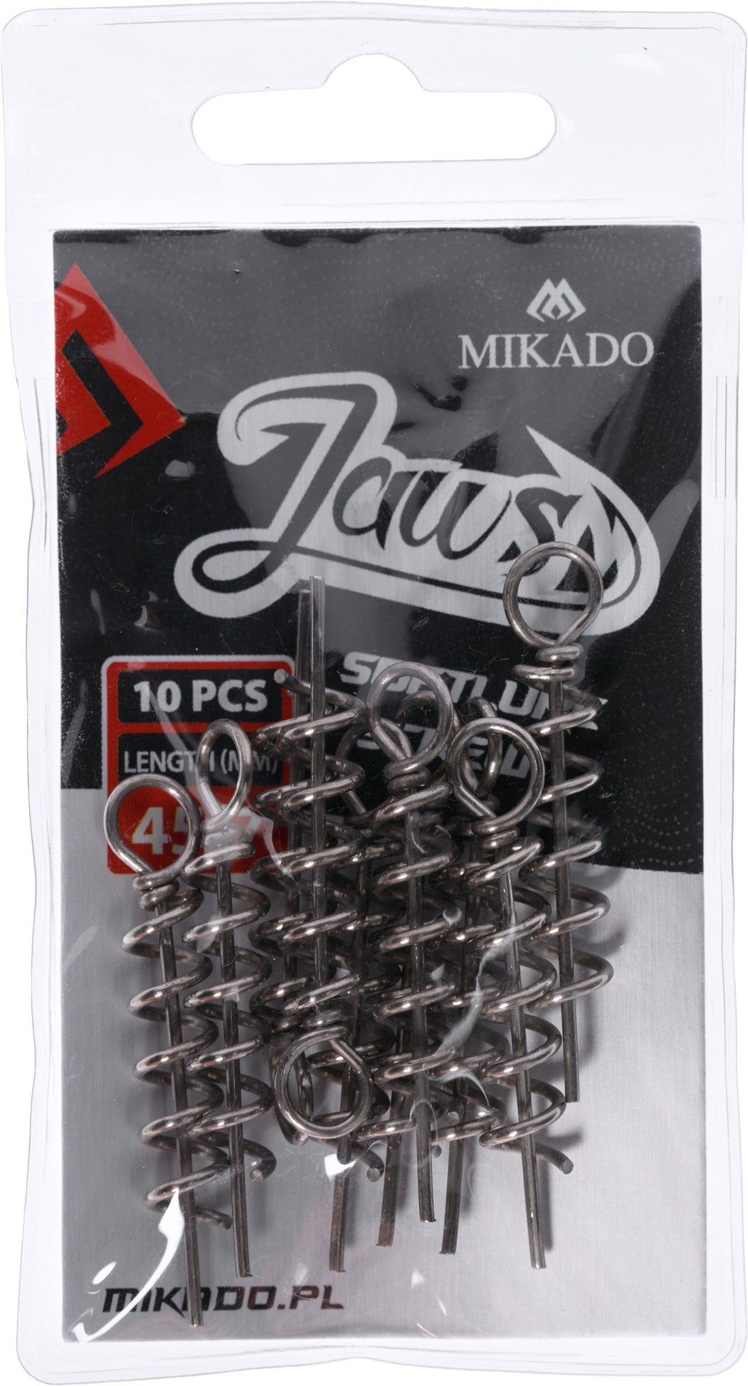 Mikado Schraube - Für Softlures - Jaws - 45mm/7mm - 10 Stk.