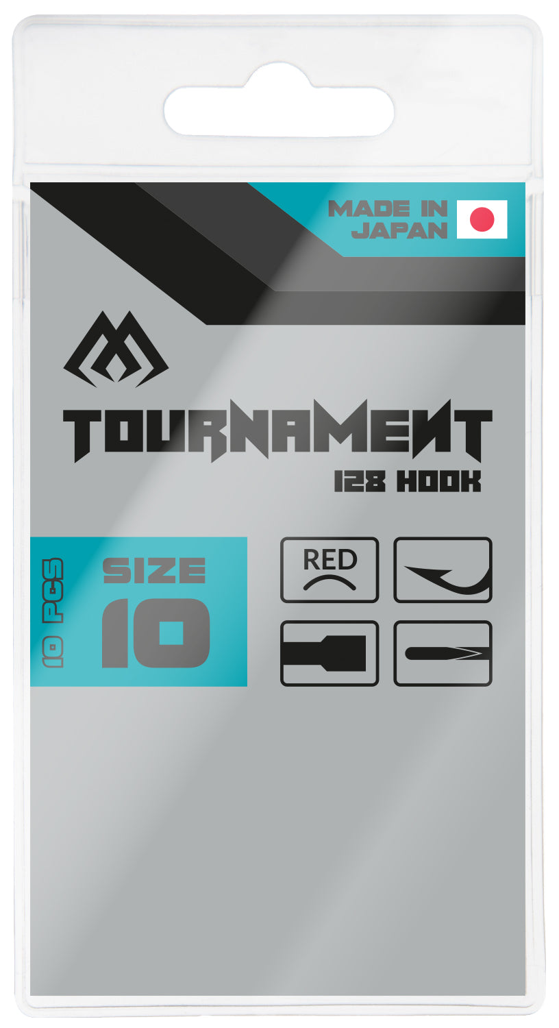Mikado Haken - Tournament - 128 NR. 14 Red - 10 Stk.