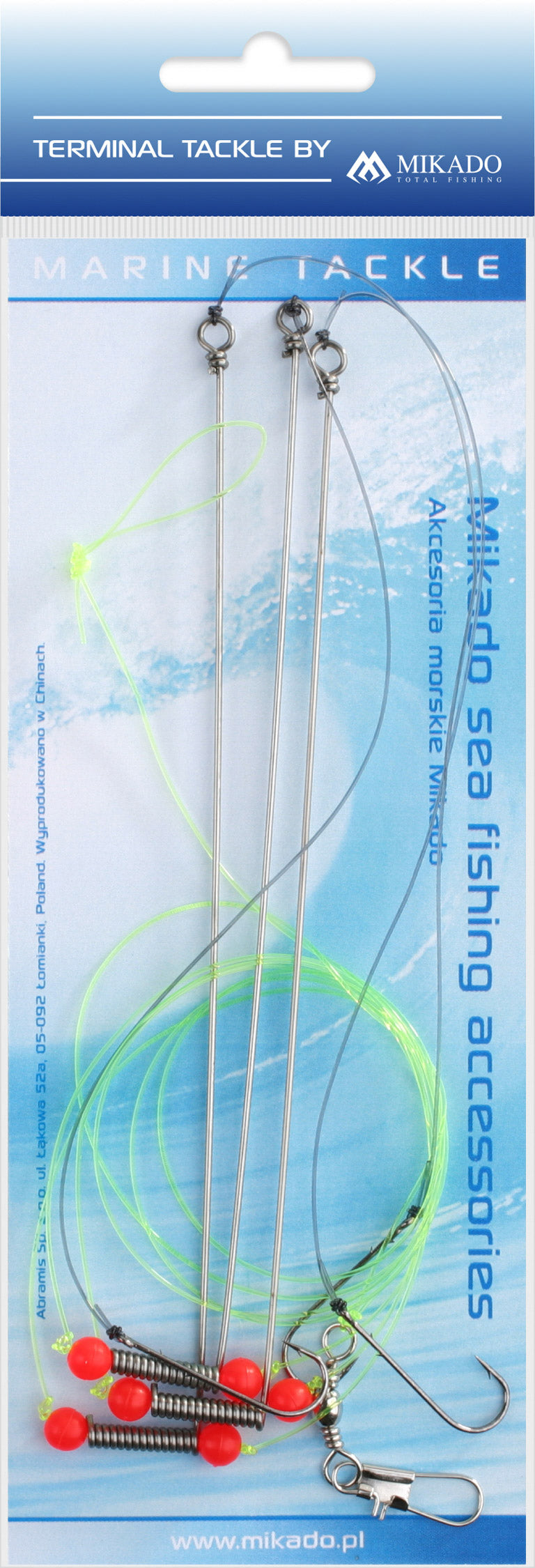 Mikado Meeres-Set - Steel Boom Rig - Haken Grösse 4 - 1 Satz