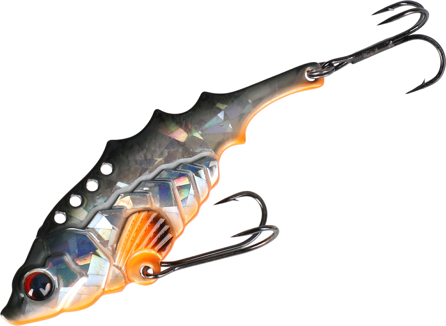 Mikado Zikade - M-Vib 10g - 55mm- Holo Roach - 1 Stk.