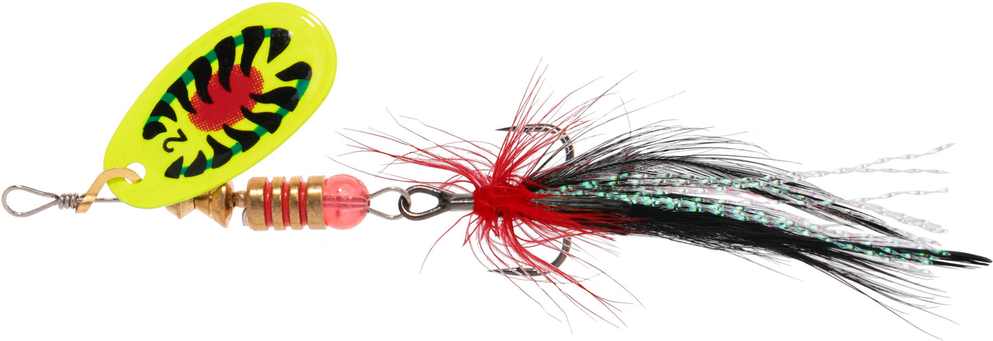 Mikado Spinner - Blaster Mit Quaste 4 - Silber / 28 - 1 Stk.