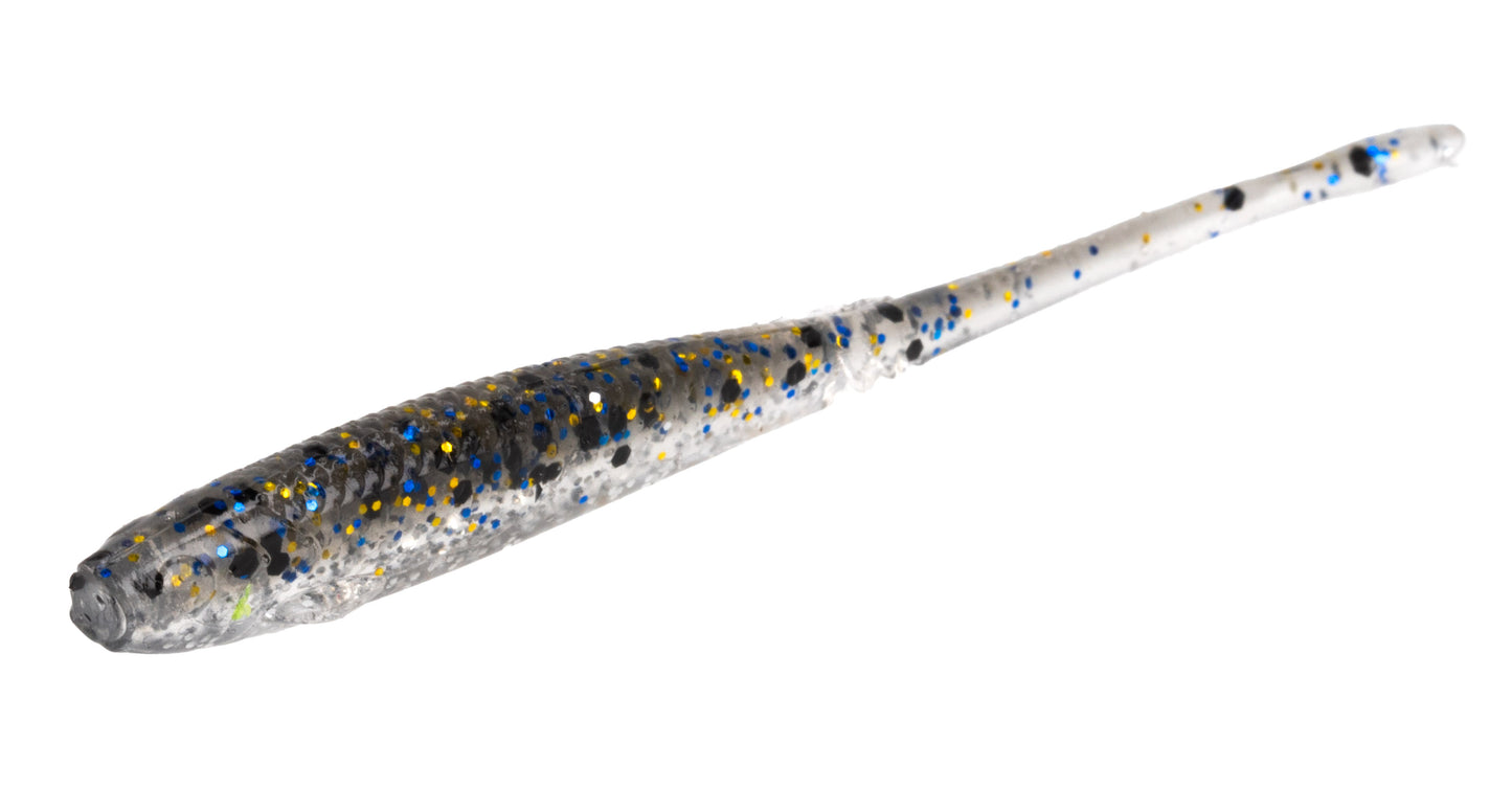Mikado Köder - M-Craft Mortal Tail 100mm / Crystal Flash - 8 Stk.