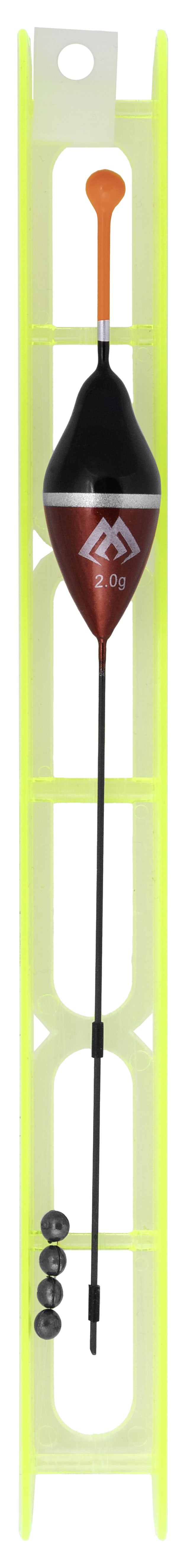 Mikado Pose - Set - 038 - 2.0g / Schnur: 0.14/0.12mm - Haken: 14 - 1 Set.