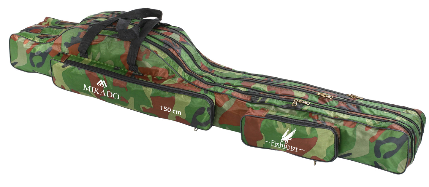 Mikado Rutenfutteral - 3 Fächer 160cm - Camouflage - 1 Stk.