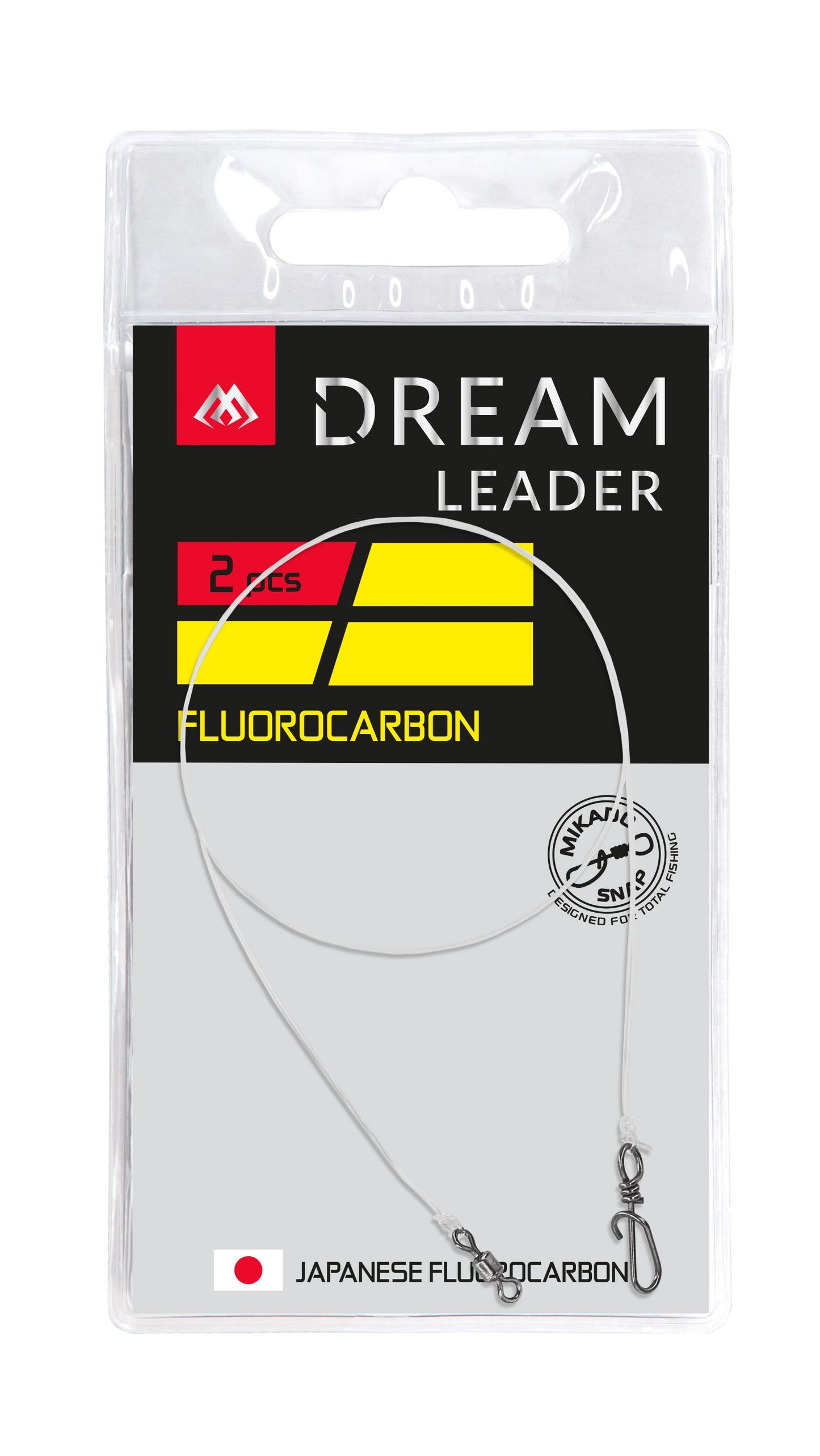 Mikado Leader - Dream Leader - Fluorocarbon 30cm/16LB/7,7kg - 2 Stk.