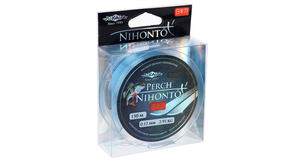 Mikado Schnur - Nihonto Perch - 0.18mm/5.10kg/150m - 1 Spule