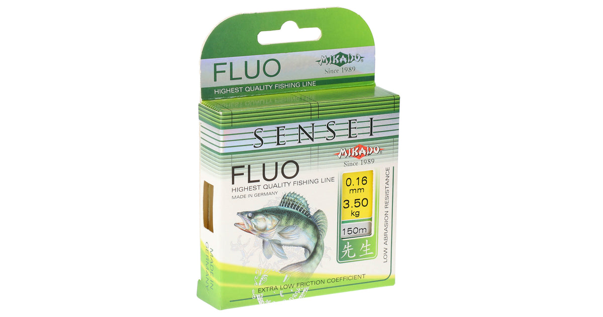 Mikado Schnur - Sensei Fluo - 0.35mm/12.20kg/150m - 1 Spule