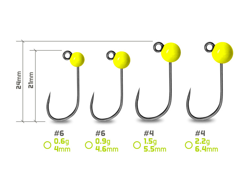 Wolfram-Jig Delphin T-AREA BL / 5 Stück