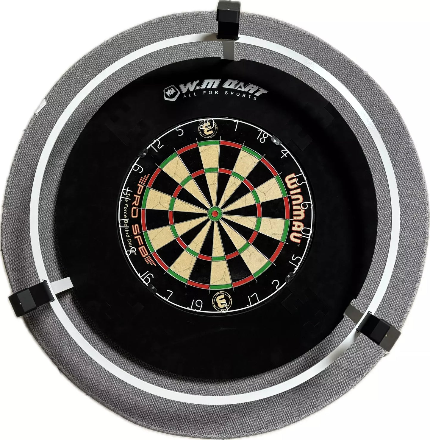 Kamerahalterung für Autodarts Für Winmau Plasma Schwarz