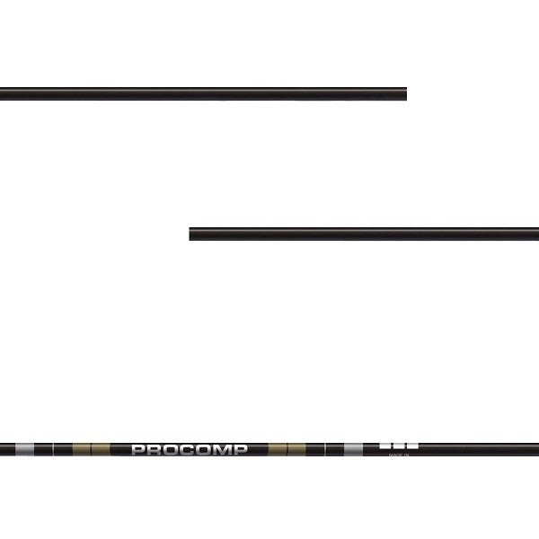 BLACK FLASH Archery Pfeilschaft Aluminium-Carbon ProComp A/C
