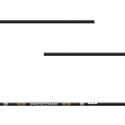 BLACK FLASH Archery Pfeilschaft Aluminium-Carbon ProComp A/C