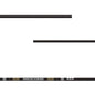 BLACK FLASH Archery Pfeilschaft Aluminium-Carbon ProComp A/C