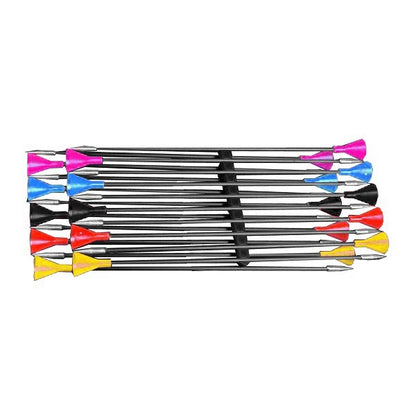 AlexBow Darts Blasrohrpfeil - Carbon - mit Edelstahlspitze