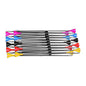 AlexBow Darts Blasrohrpfeil - Carbon - mit Edelstahlspitze