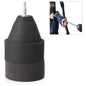 BLACK FLASH Archery Spitze - LARP Aufsatz, schwarz – 5 Stück