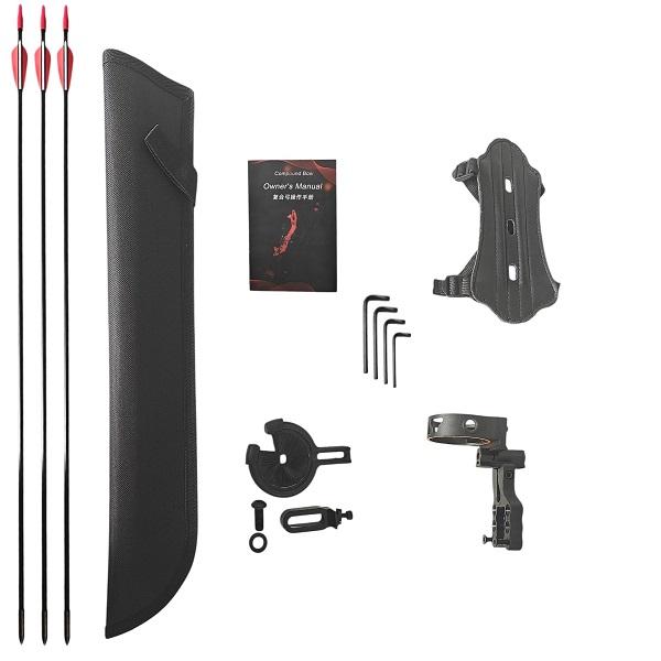 BLACK FLASH Archery Compoundbogen - Set DUKE