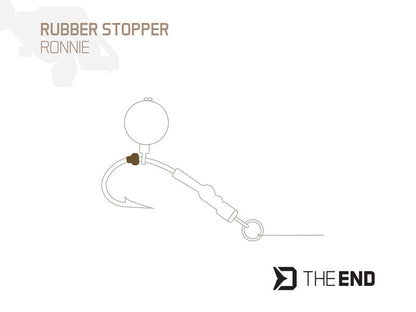Gummistopper Delphin TheEND Ronnie / 20 Stück