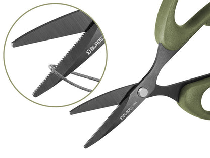 Delphin BladeX Long Titan geriffelte Schere