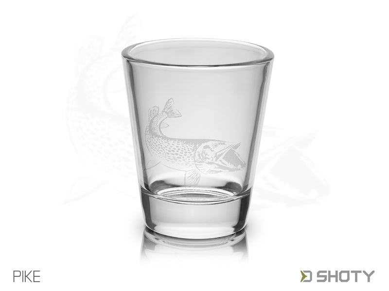 Glasbecher-Set Delphin SHOTY 6in1