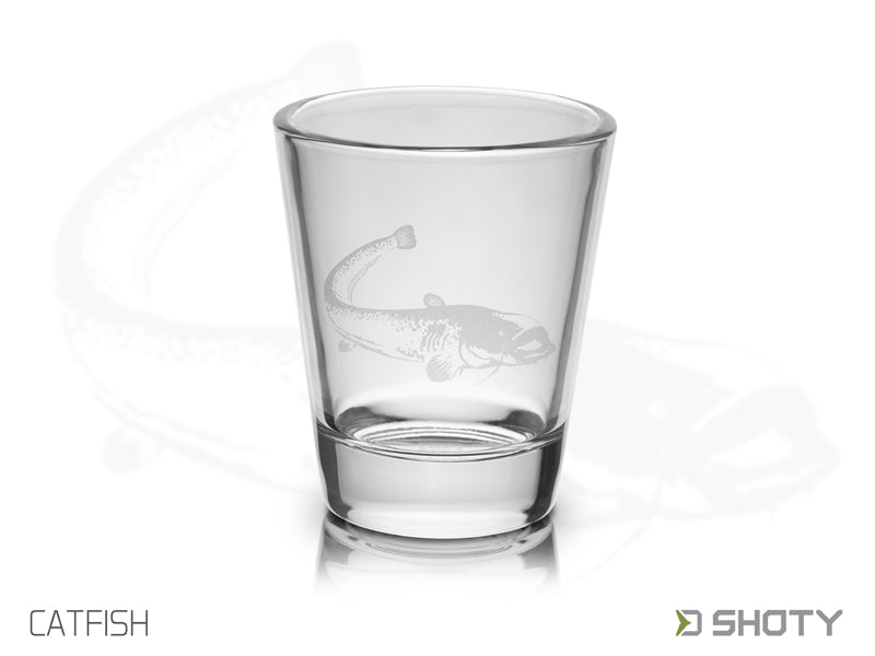 Glasbecher-Set Delphin SHOTY 6in1