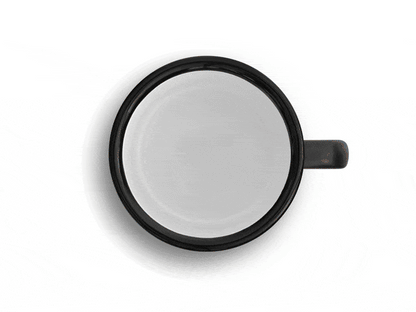 Emaillierte Tasse Delphin CARPO