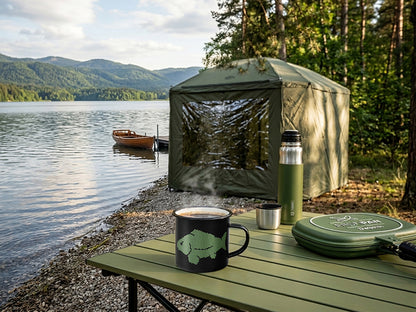 Emaillierte Tasse Delphin CARPO