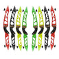 BLACK FLASH Archery Mittelstück SILHOUETTE