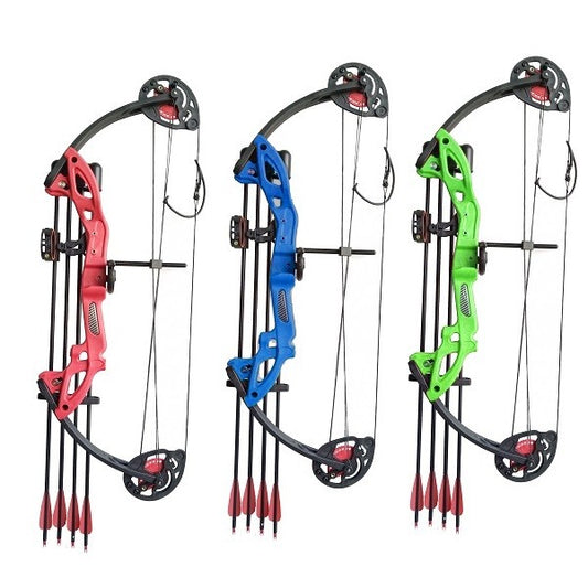 BLACK FLASH Archery Compoundbogen-Set CSW, 21-28", 20-30 lbs