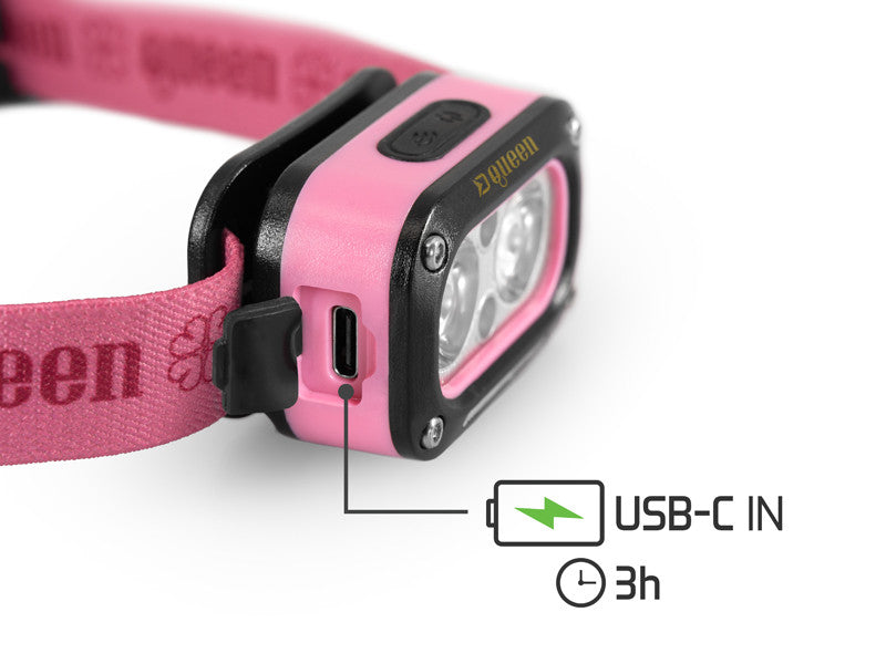 Stirnlampe Delphin QUEEN 3W/1200mAh