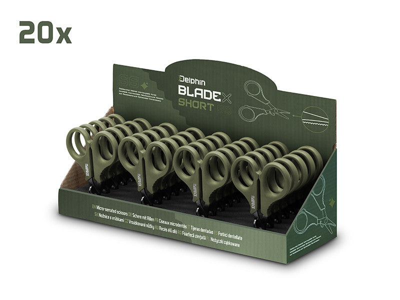 Delphin BladeX Short SS geriffelte Schere
