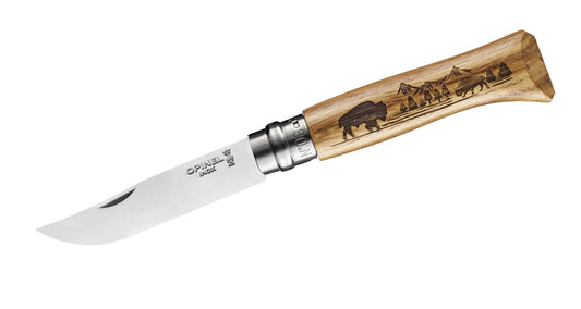 Opinel No 08 ANIMALIA AMERICA, Bison