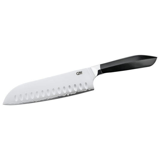 CJH Santoku-Messer groß, 3-Lagen Stahl, G10