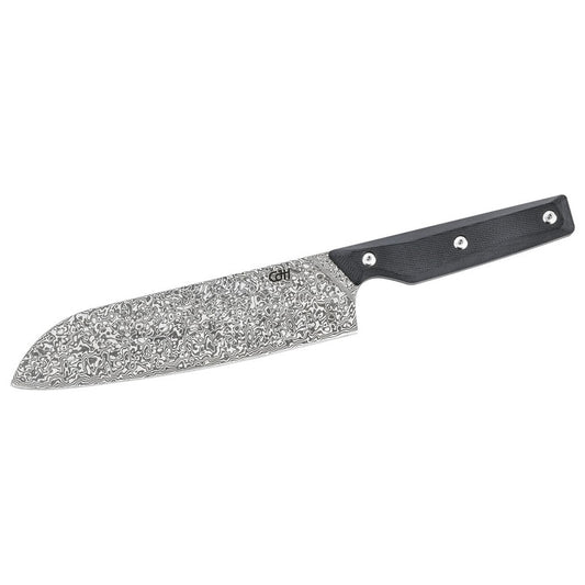 CJH Santoku-Messer groß, 110-Lagen Damast, G10