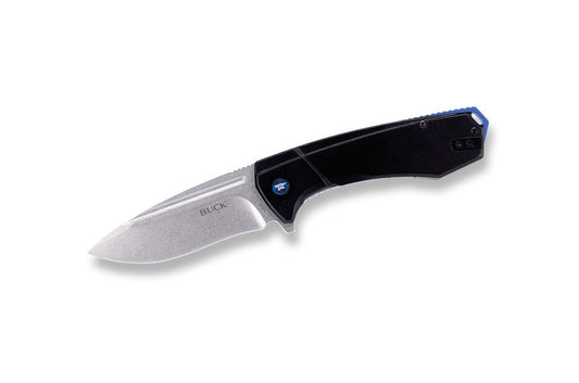 Buck 713 RUCKUS Taschenmesser, schwarz/blau