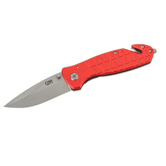 CJH Rettungsmesser, Leichtmetall/rot