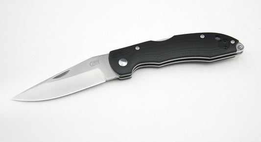 CJH Taschenmesser mit Clip, G10, schwarz