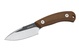 Herbertz Gürtelmesser D2, braun micarta