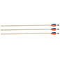 BLACK FLASH Archery Komplettpfeil-Set Holz RANTOS 5/16", 3" NF solid (3 Stk)