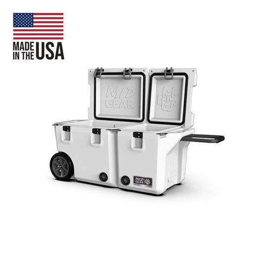 Wyld Gear 65QT Divided Cooler, white