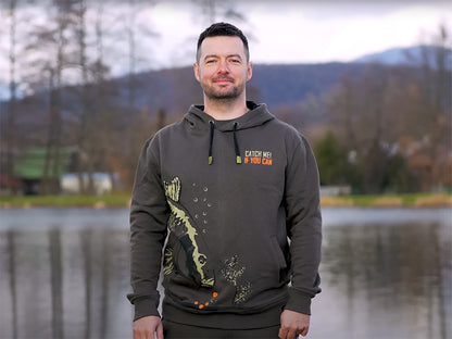 Delphin Catch me CARP NX Kapuzenpullover